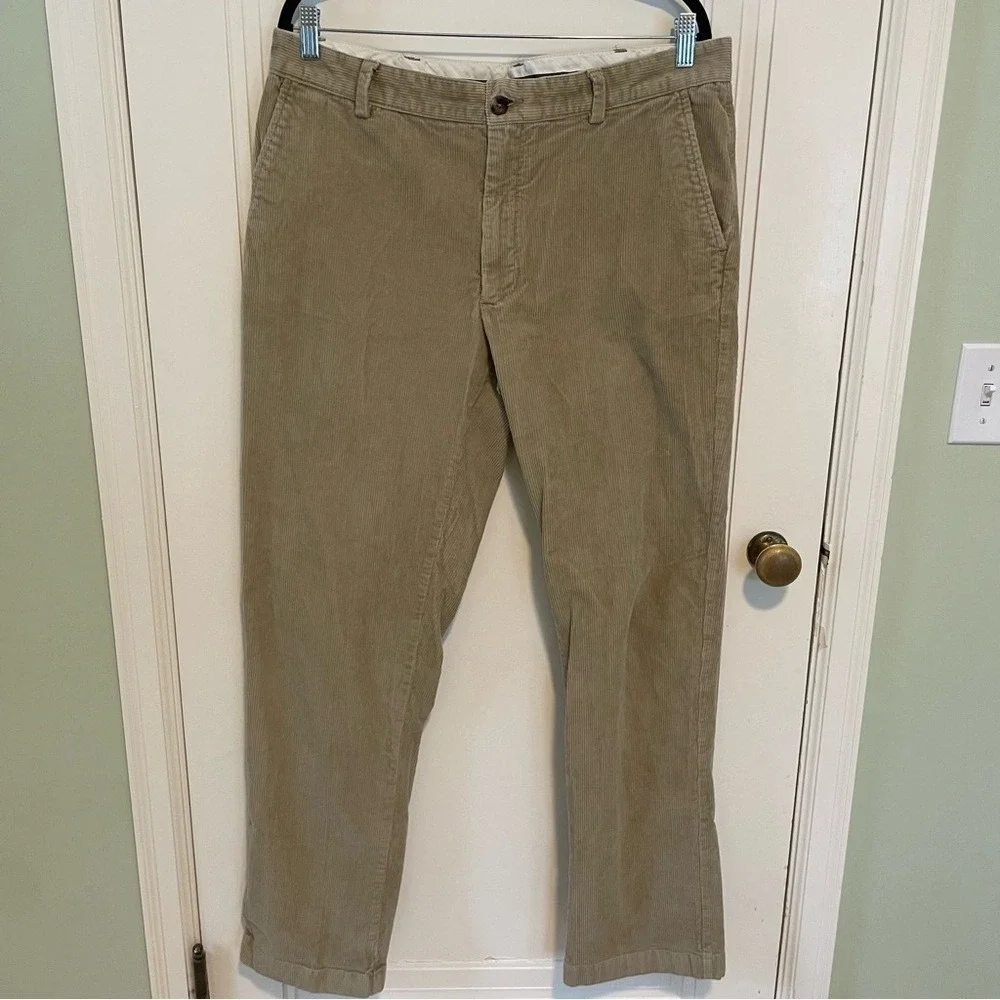 L.L. Bean Men's Stretch Country Corduroy Pants, Classic‎ Fit, Plain Front 36x34